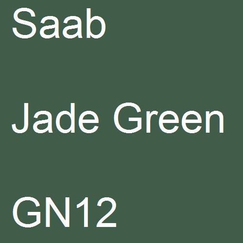 Saab, Jade Green, GN12.